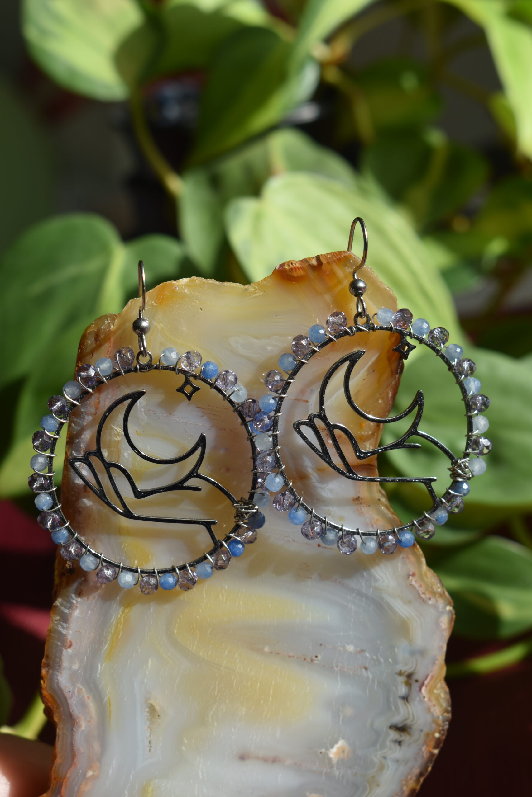 Twilight Hoop Earrings