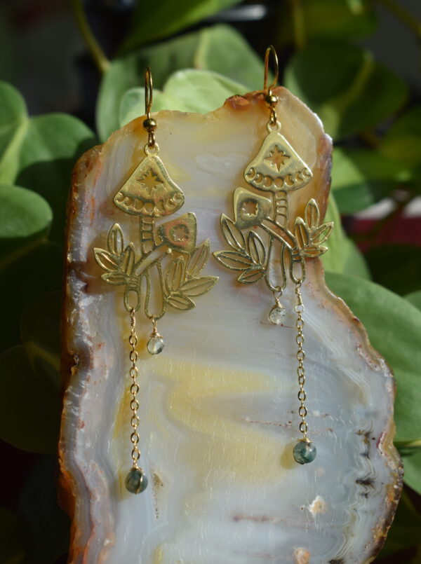 Mushroom Dangle Earrings