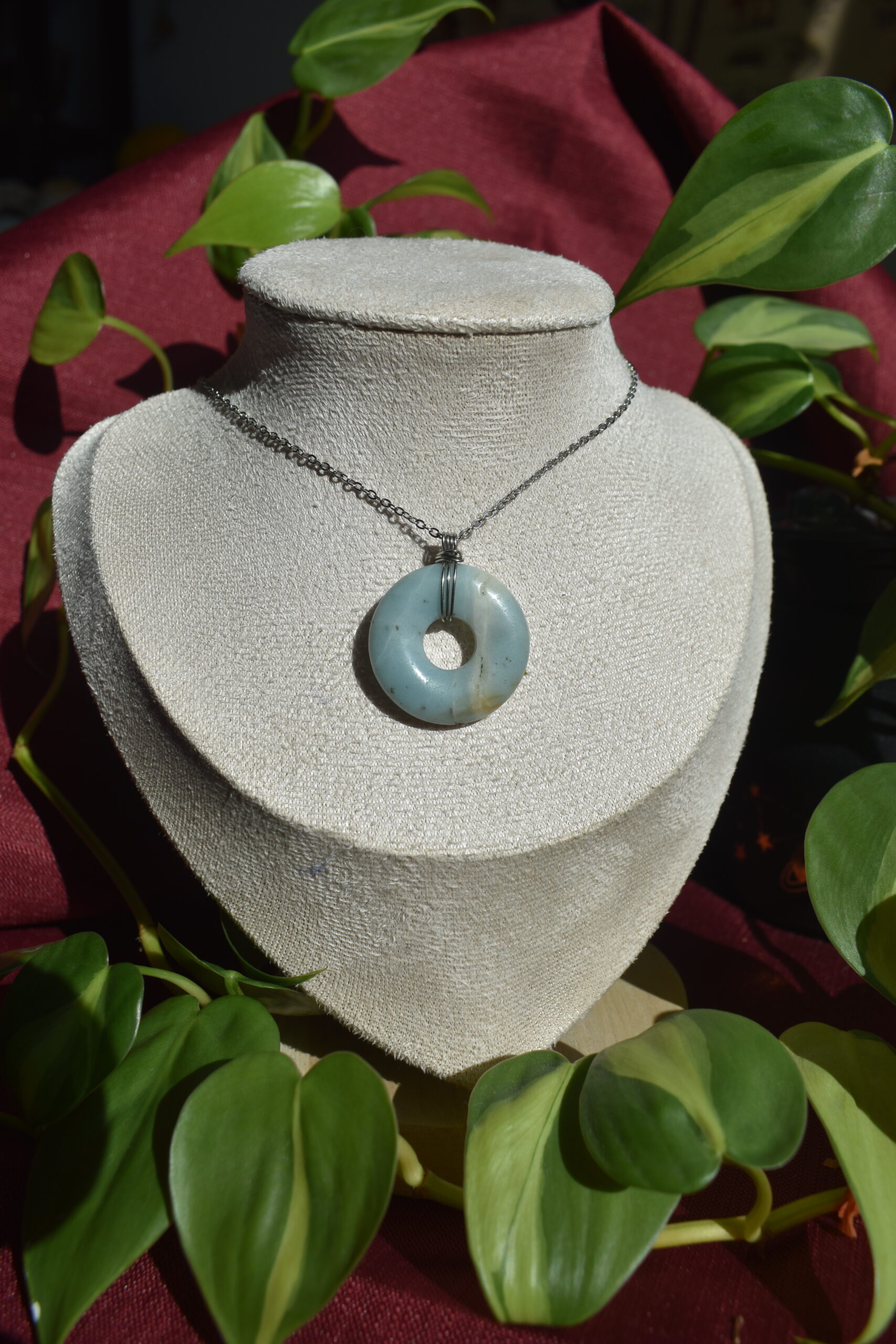 Jade Round Necklace