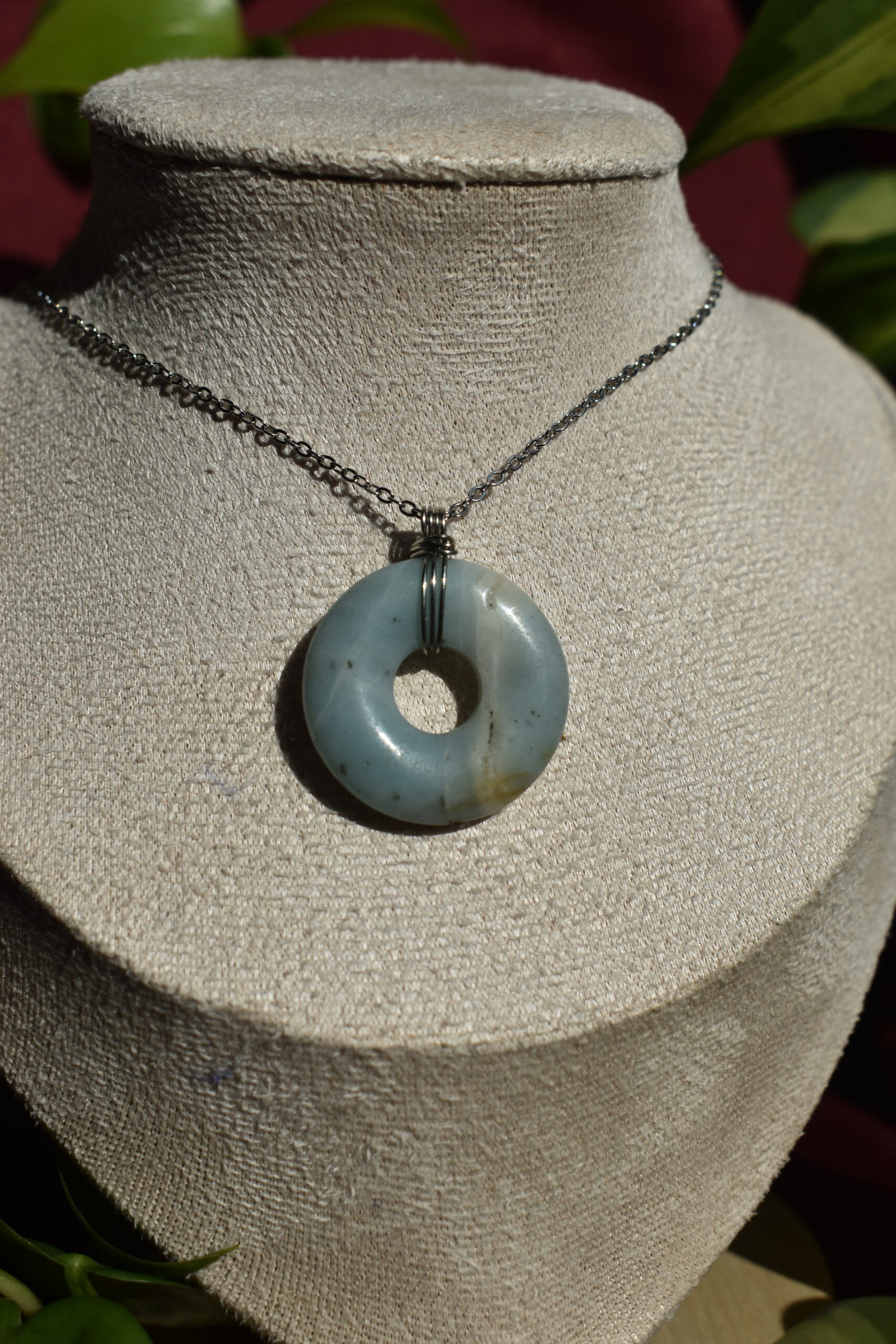 Jade Round Necklace - Image 2