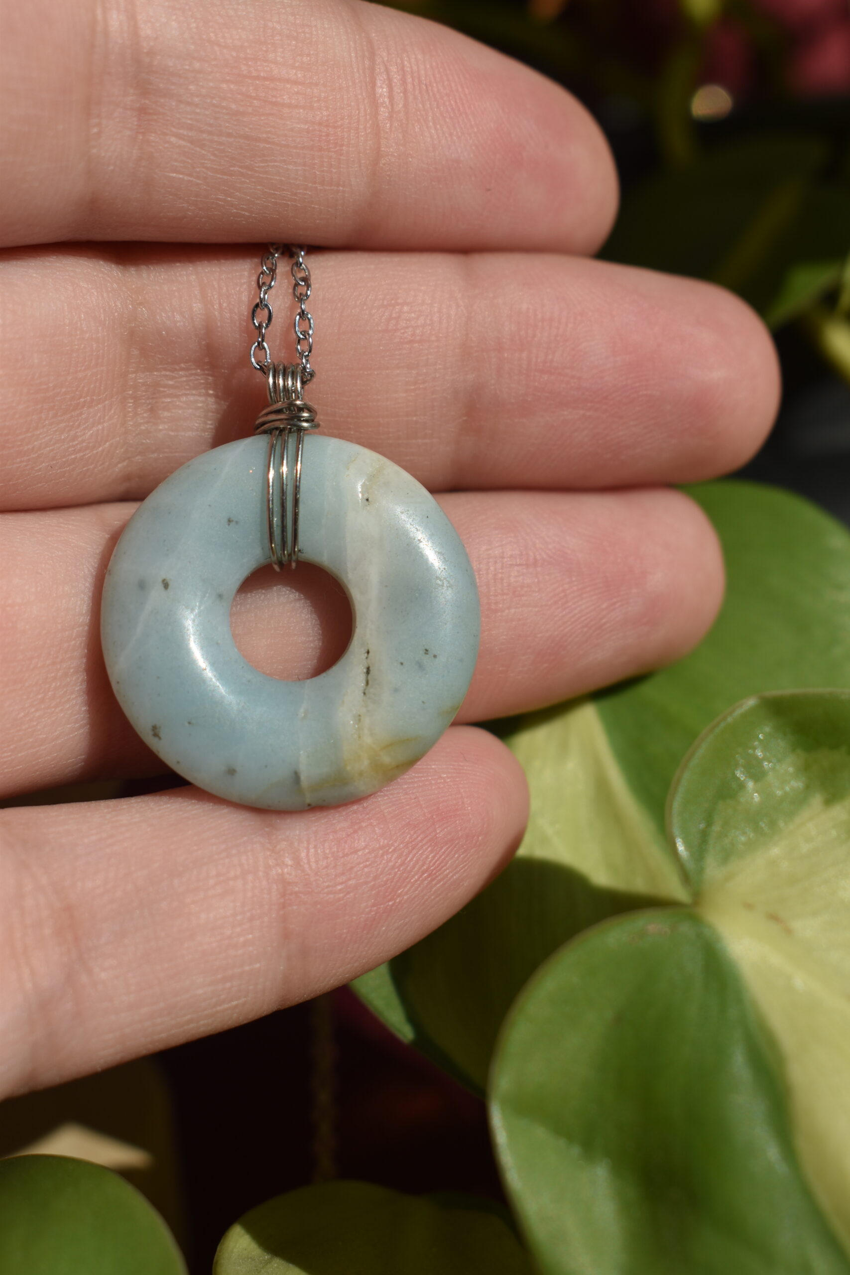 Jade Round Necklace - Image 3