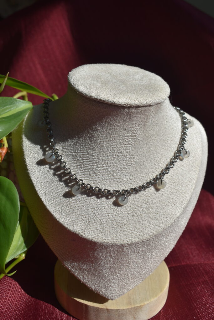 Iridescent Labradorite Necklace