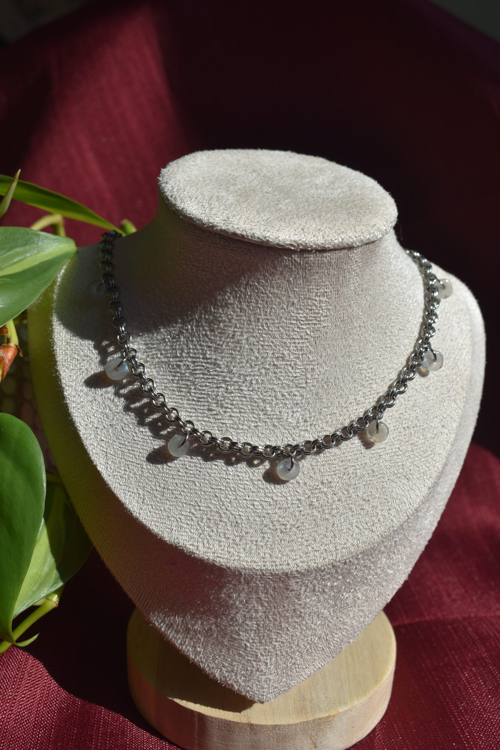 Iridescent Labradorite Necklace