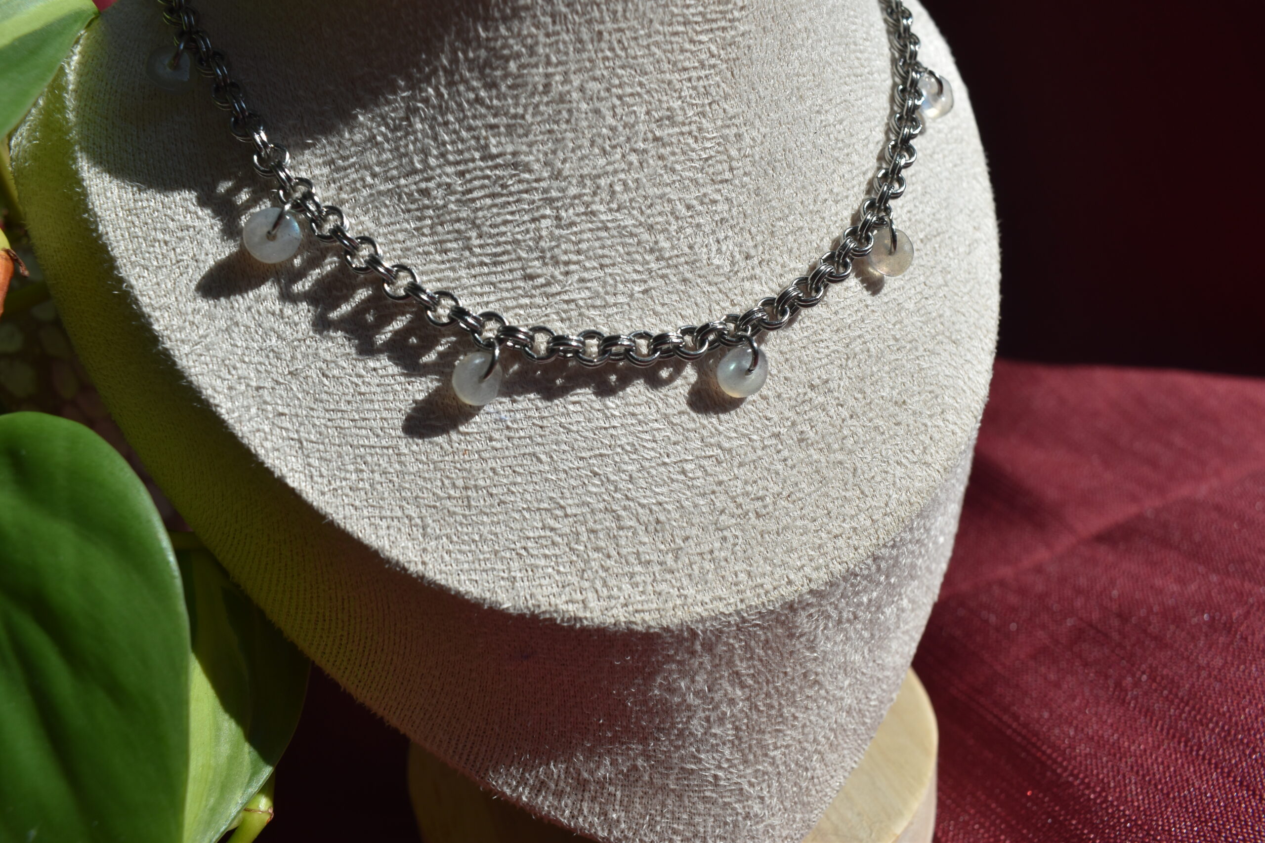 Iridescent Labradorite Necklace - Image 2
