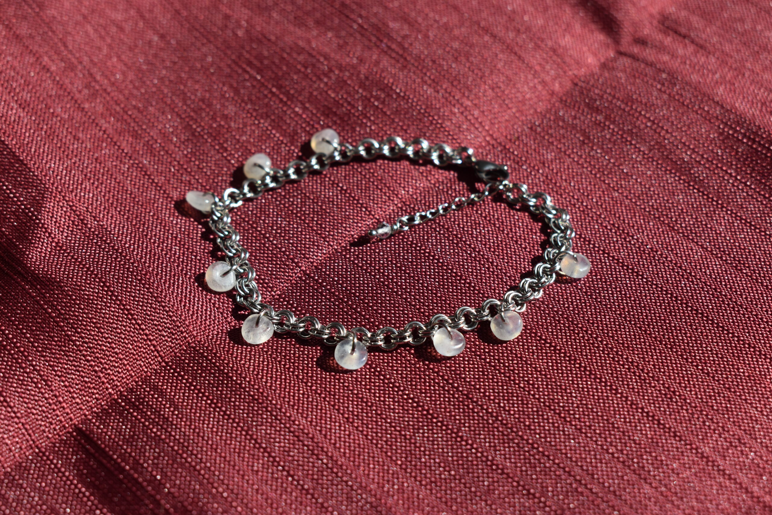 Iridescent Labradorite Bracelet - Image 2