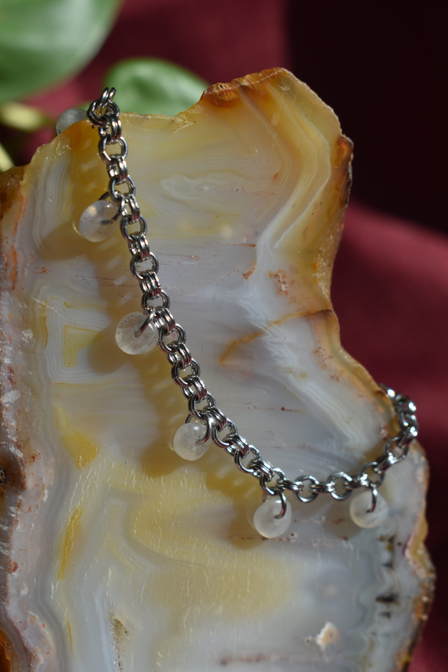 Iridescent Labradorite Bracelet - Image 3